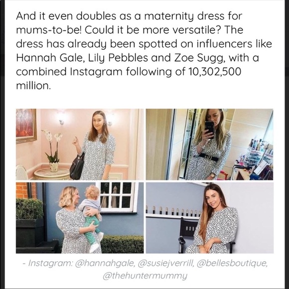 Zara NEW polka dot print dress - Picture 8 of 9